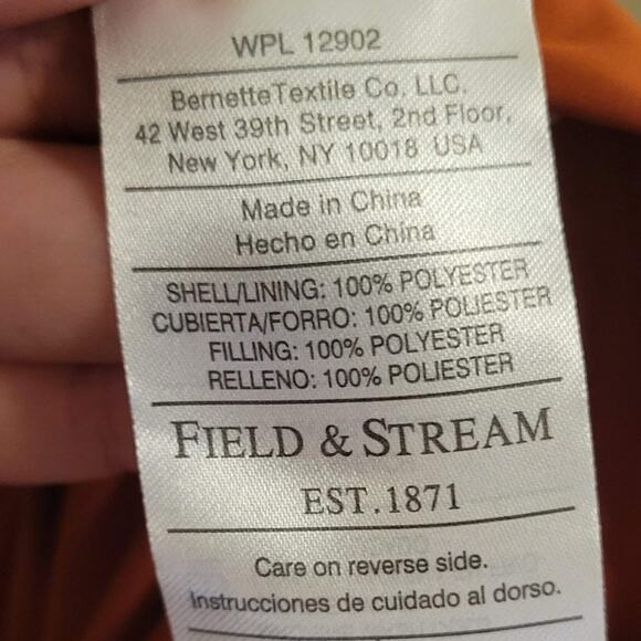 NEW Field & Stream Men's Quilted Vest Small - Picture 5 of 6